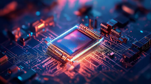 Futuristic quantum computing innovations enhancing cybersecurity and cryptography in tech startups