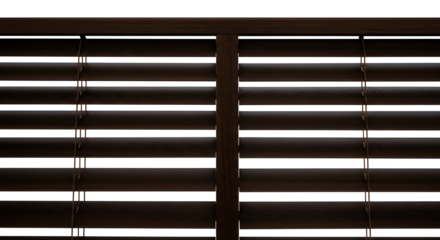 木目調ブラインド 静かな部屋