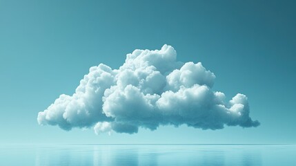 A cloud computing concept.