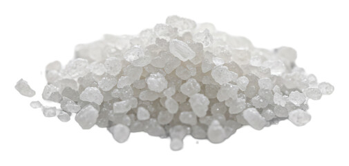 Fototapeta premium 輝く白い粗塩の山