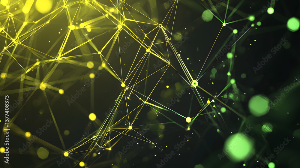 Poster cloud computing visualization background digital network wallpaper abstract technology environment d