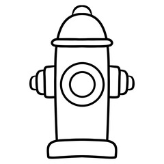 fire hydrant icon vector illustration