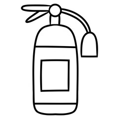 fire extinguisher icon vector