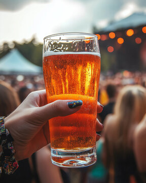festival, beer on tap, kegs, people enjoying good craft beer