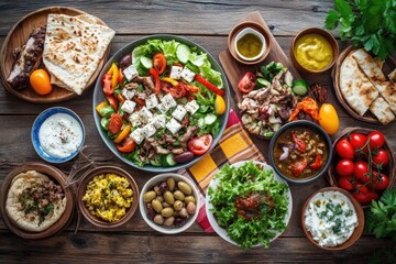 Assorted Mediterranean Dishes (1)