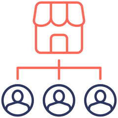 Business Network Icon