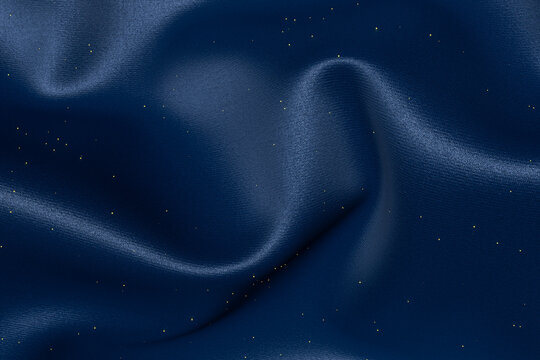 Blue textured fabric