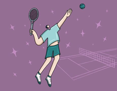 Tennis player.