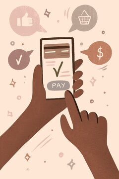 Contactless phone payment