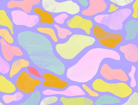 Abstract Pastel fluid background 