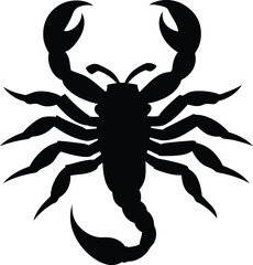 Scorpion Silhouette Vector Illustration