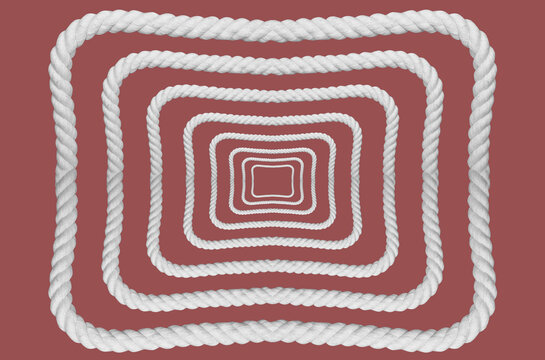 Rectangles are made of ropes