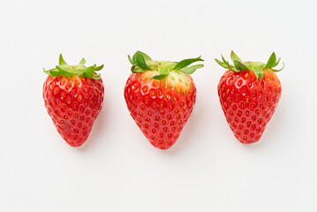 真っ赤ないちご