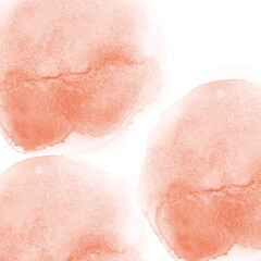 Watercolour Stain Abstract Painting