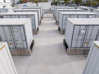 energy storage system or battery container unit © zhu difeng
