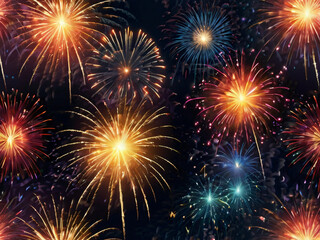 Fototapeta premium fire sky