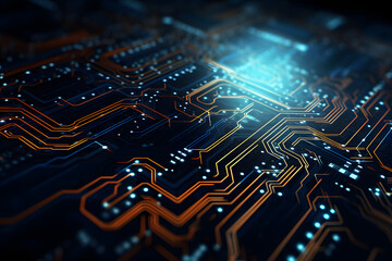 Abstract Blockchain Global Network Background
