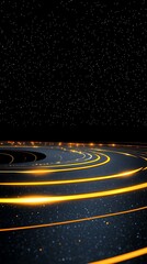 Fototapeta premium Abstract Space Stage Design