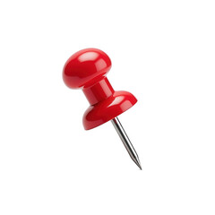 red push pin