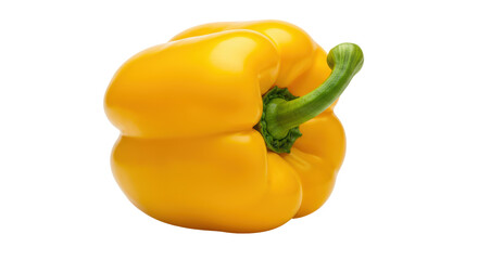 Isolated Yellow Bell Pepper