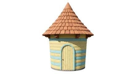 Isolated Cartoon House