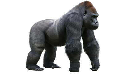 Isolated Gorilla