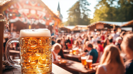 festival, beer on tap, kegs, people enjoying good craft beer
