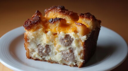 Savory Sausage and Cheese Breakfast Casserole Recipe