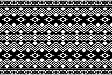 Geometric, seamless,pixel traditional ethnic, thai pattern, fabric pattern for textiles, rugs, wallpaper, clothing, sarong, batik, print, background, cover, illustration