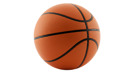 Isolated Basketball Ball