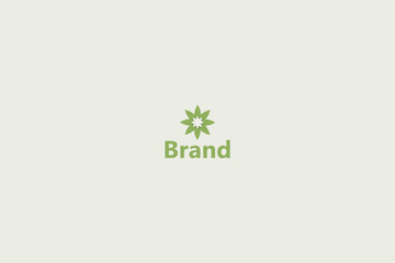 Eco Friendly Star Logo Design.