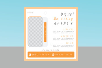 business social media post banner design