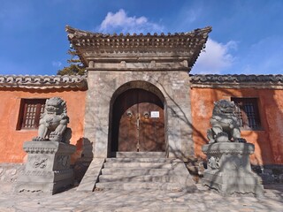 Obraz premium Lingyue Temple, Mentougou, Beijing, China