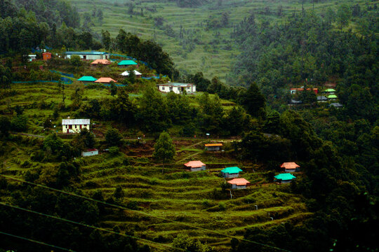 village in the mountains