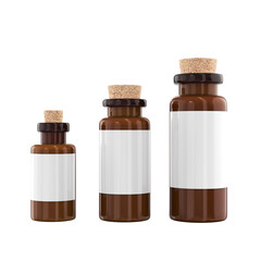 medicine bottle and pills