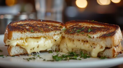 Grilled Cheese Sandwich By Generated AI