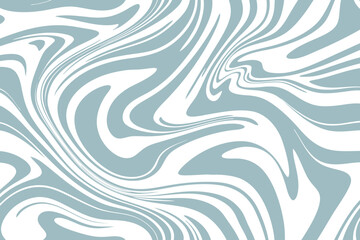Blue fluid wavy abstract lines background. Design illustration for decoration, wall decor, wallpaper, cover, banner.