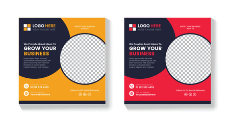 New Exclusive Business Flyer Template, Print Ready,  Multipurpose Business Flyer Template, Facebook Post ,Twitter Post , LinkedIn Post , Square Post		