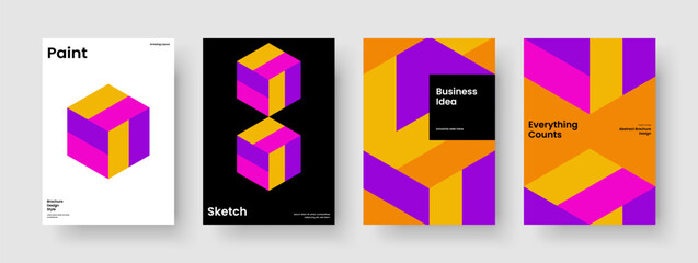 Isolated Book Cover Layout. Creative Business Presentation Template. Modern Brochure Design. Report. Poster. Flyer. Background. Banner. Leaflet. Pamphlet. Brand Identity. Journal. Notebook