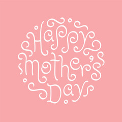 Obraz premium Happy Mother’s day card