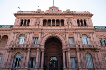 Obraz premium Casa Rosada (Pink House) presidential office building
