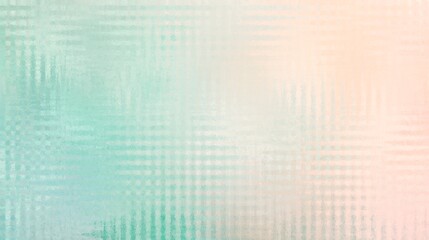Obraz premium Soft pastel gradient textured background with subtle blends of mint green and light pink. Generative AI