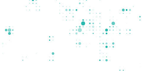 blue vector layout with circle shapes. Blurred decorative design in abstract style with bubbles.