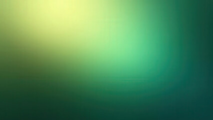 Fototapeta premium Abstract green and yellow gradient background with soft blurred texture, vibrant color transition, smooth and artistic backdrop, ideal for digital design, branding, and modern graphics