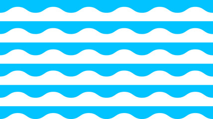 Water wave, sea wave, Wavy line set. Line water waves icon, sign. Zigzag line. Water logo, symbol or sign vector collection.