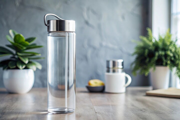 A sleek water bottle that reminds you to drink and tracks your hydration levels