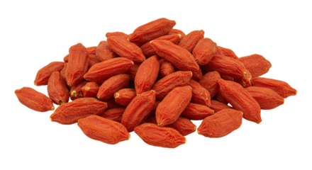 Isolated Goji Berries Pile