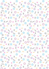 Cute Deco Paper Pattern