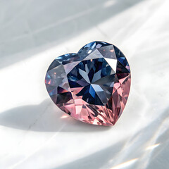 Heart-Shaped Gemstone: Alexandrite