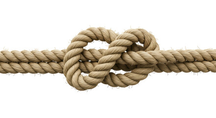 Isolated Knotted Rope